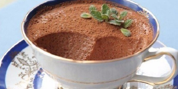 Шоколадно- творожный десерт