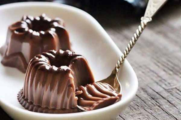 Шоколадное желе