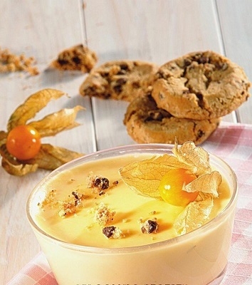 Десерт из печенья и молока Десерт из печенья и молока