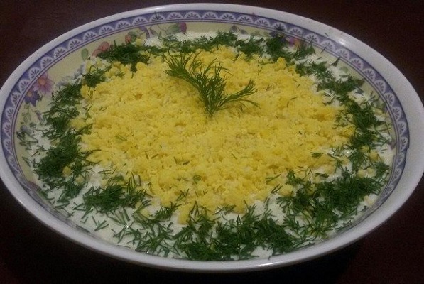 овощной салат с яблоками