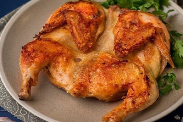 Курица запеченая со специями