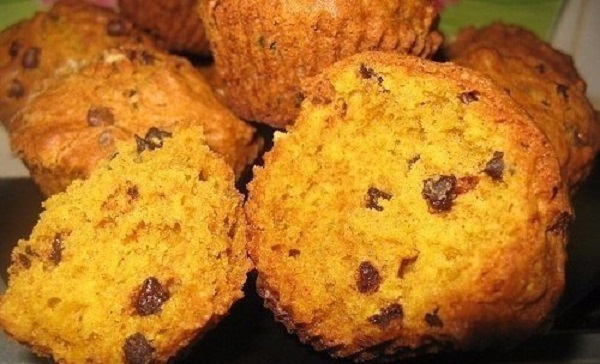 Медовые кексы из тыквы с изюмом Медовые кексы из тыквы с изюмом