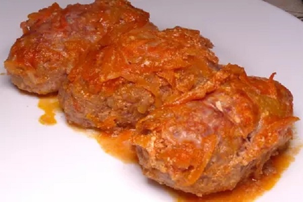 Ленивые голубцы с капустой и рисом