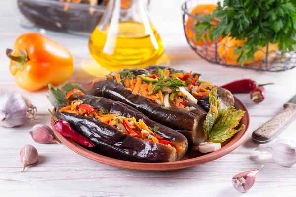 Мариновані баклажани