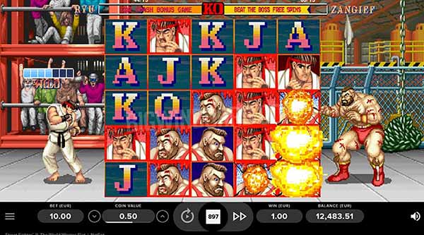 Ігровий автомат Street Fighter II