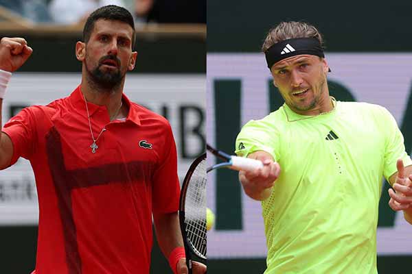 Прогноз Зверев против Джоковича — четвертьфинал «Ролан ...