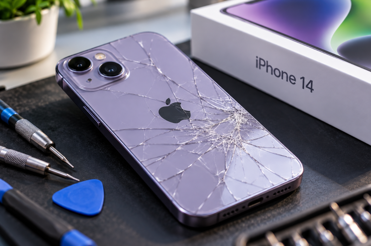 Почему нельзя игнорировать трещины на задней панели iPhone 1...