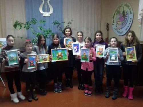 Юні конкурсанти Гребінківської дитячої музичної школи