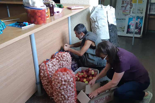 Допомога у Першу танкову бригаду