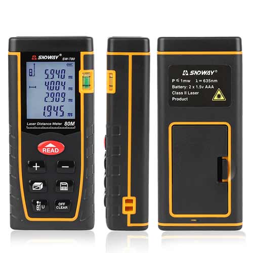SNDWAY SW-T80 Лазерная рулетка 