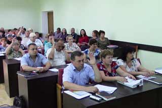 Засідання виконавчого комітету спільно з постійними депутатськими комісіями