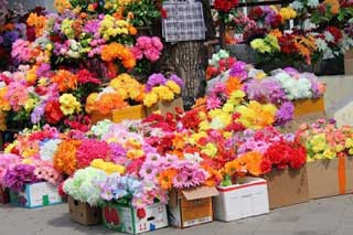 штучні квіти. торгівля