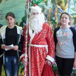  СТОВ агрофірма "Куйбишево" та новорічні вітання учнівської адміністрації