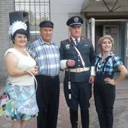 Ретро-карнавал у Пирятині "Королева бензоколонки"